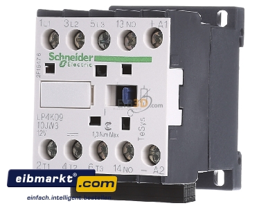 Frontansicht Schneider Electric LP4K0910JW3 Leistungsschtz 3-polig, 1S 
