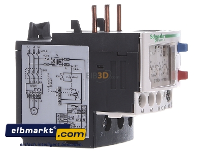 View on the left Schneider Electric LR97D015M7 Electronic overload relay 0,3...1,5A 

