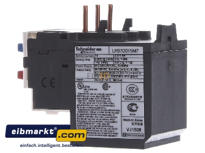View on the right Schneider Electric LR97D015M7 Electronic overload relay 0,3...1,5A 
