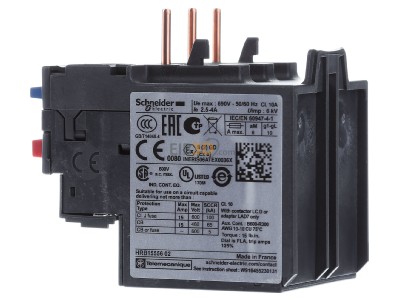 Ansicht rechts Schneider Electric LRD086 Motorschutzrelais 1S, 1 