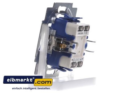 Ansicht rechts Busch-Jaeger 2000/7 US Wippschalter-Einsatz Kreuz 230V 10A 