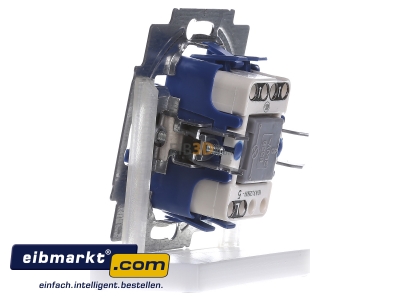 Ansicht rechts Busch-Jaeger 2000/5 USGL Serienschalter-Einsatz 10A, m.Beleuchtung 