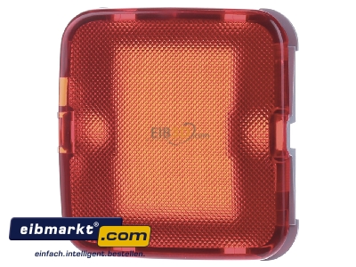 Frontansicht Busch-Jaeger 2526-12 Haube rt f�r Lichtsignal 