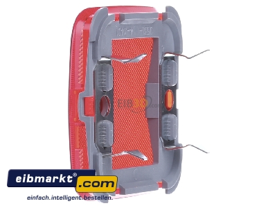 Ansicht rechts Busch-Jaeger 2526-12 Haube rt f�r Lichtsignal 