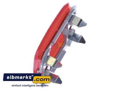 Ansicht oben rechts Busch-Jaeger 2526-12 Haube rt f�r Lichtsignal 