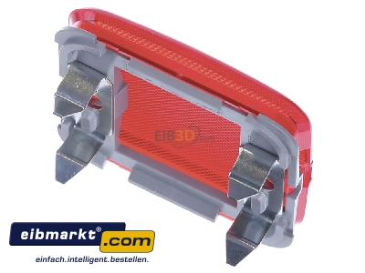 Ansicht oben hinten Busch-Jaeger 2526-12 Haube rt f�r Lichtsignal 