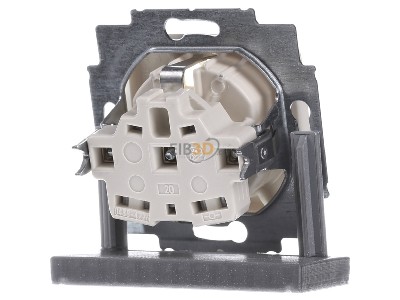 Back view Busch Jaeger 20 EUC-212 Socket outlet (receptacle) 
