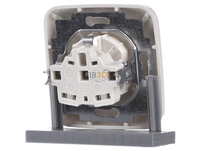 Back view Busch Jaeger 20 EUJ-212 Socket outlet (receptacle) 
