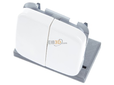 Ansicht oben vorne Busch Jaeger 2505-214 Wippe aws Serie 