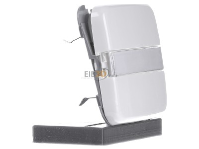 View on the left Busch Jaeger 2506 N-214 Cover plate for switch/push button white 
