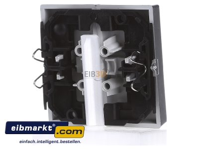 Ansicht hinten Merten 435560 Wippe alu f.Roll.Schal.Taster 