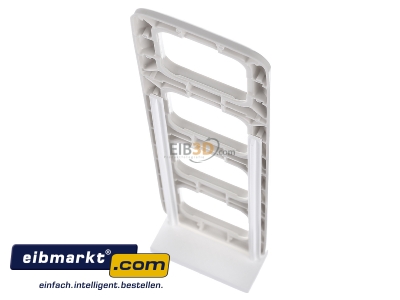 Top rear view Busch-Jaeger 2514-212 Frame 4-gang cream white
