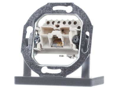 Front view Busch Jaeger 0213 RJ45 8(8) Data outlet white 
