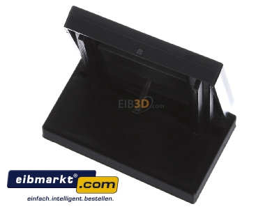Ansicht oben hinten Merten 297914 Zentralplatte anth f�r TAE-Dose 