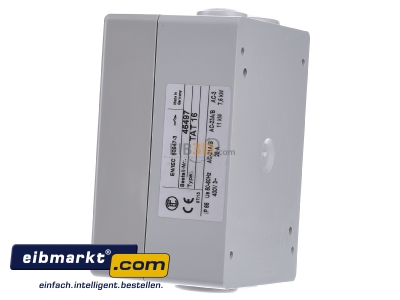 View on the right Elektra Tailfingen TAT 16 Off-load switch 3-p 25A - 
