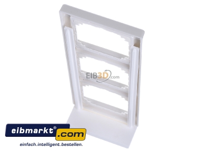 Top rear view Merten 462319 Frame 3-gang white
