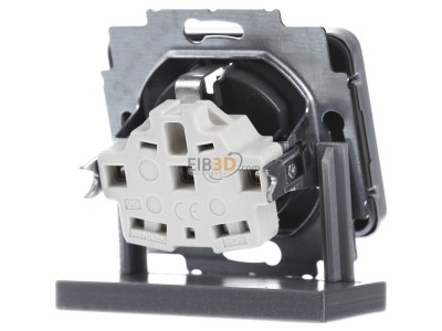 Back view Busch Jaeger 20 EUC-266 Socket outlet (receptacle) 
