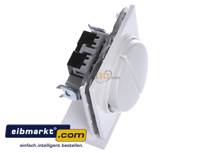 View top left Gira 012540 Series switch flush mounted white
