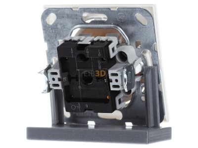 Back view Gira 012640 3-way switch (alternating switch) 
