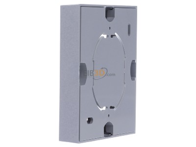 View on the right Gira 021926 Surface mounted housing 1-gang aluminium 
