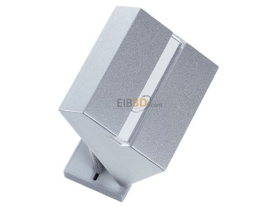 Ansicht oben links Gira 068226 Abdeckhaube alu System55 