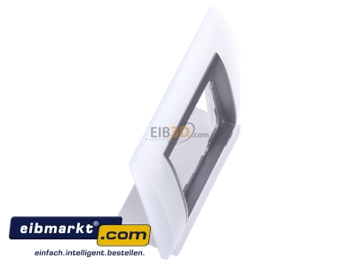 View top left Gira 021150 Frame 1-gang white
