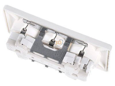 Ansicht oben hinten Gira 019940 Schuko-3f.Steckdose rws S-Color 