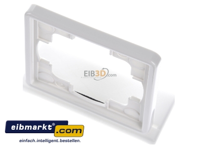 Ansicht oben vorne Gira 025140 Abdeckrahmen 1f.rws IP21, S-Color 