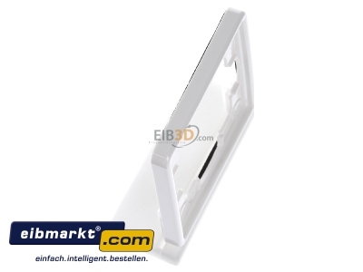 View top left Gira 025140 Frame 1-gang white
