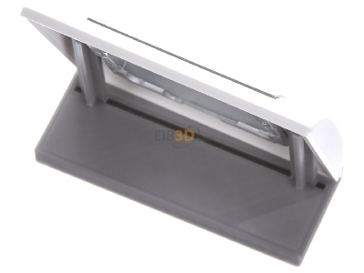 Top rear view Gira 021171 Frame 1-gang white 
