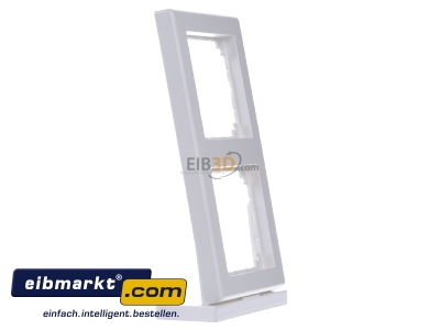 View on the left Merten 484219 Frame 2-gang white
