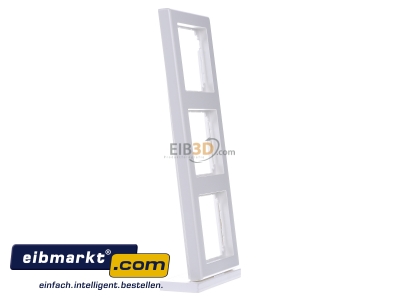 View on the left Merten 484319 Frame 3-gang white
