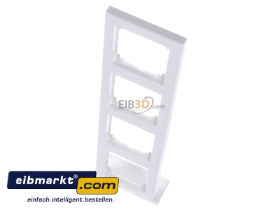 View up front Merten 484419 Frame 4-gang white
