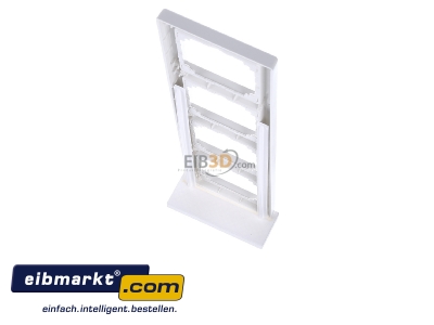 Top rear view Merten 484419 Frame 4-gang white
