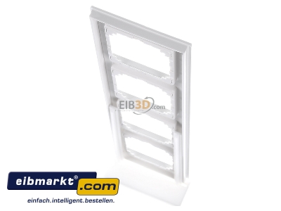 Top rear view Merten 486419 Frame 4-gang white
