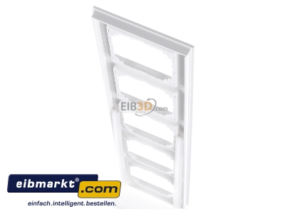 Top rear view Merten 486519 Frame 5-gang white - 
