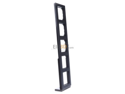 View on the left Merten 486514 Frame 5-gang anthracite 
