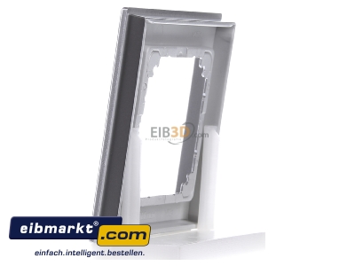 View on the right Merten 486160 Frame 1-gang aluminium
