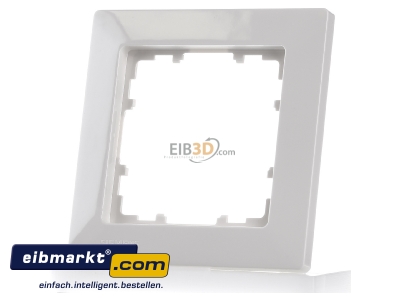 Front view Siemens Indus.Sector 5TG2581-0 Frame 1-gang white - 
