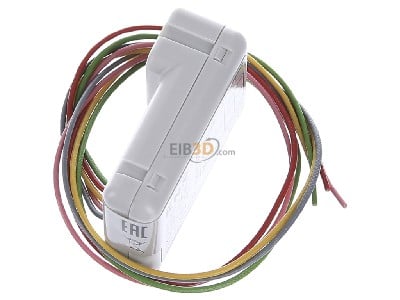 View top right Jung 2076-4 T EIB, KNX binary input 4-ch, 
