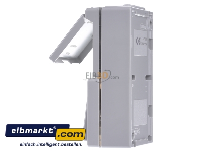 View on the right Jung 671 W Combination switch/wall socket outlet

