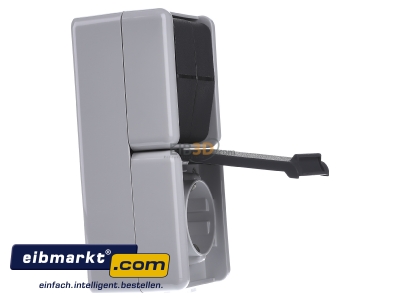 View on the left Jung 875 W Combination switch/wall socket outlet
