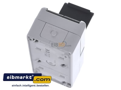 Top rear view Jung 875 W Combination switch/wall socket outlet
