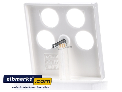Ansicht hinten Jung A 561-4 SAT2 WW Abdeckung aws fr 4L-SAT-TV-Dose 