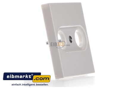 View on the left Jung A 561 PLTV Plate coaxial antenna socket outlet
