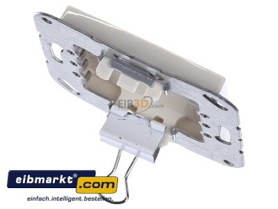 Top rear view Jung A 594-0 Cover plate cream white
