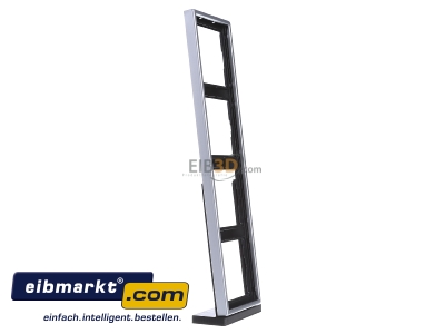 View on the left Jung AL 2984 Frame 4-gang aluminium - 
