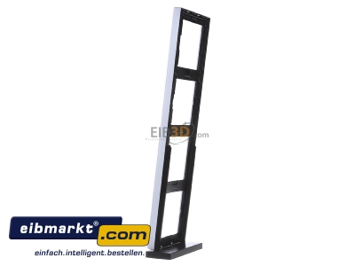 View on the right Jung AL 2984 Frame 4-gang aluminium - 

