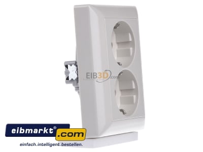 View on the left Jung AS 5020 U Socket outlet protective contact
