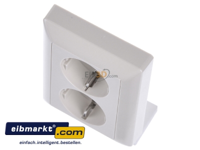 View up front Jung AS 5020 U Socket outlet protective contact
